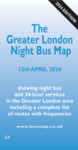 The Greater London Night Bus Map 2024