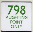 798 Alighting Point 'e' plate